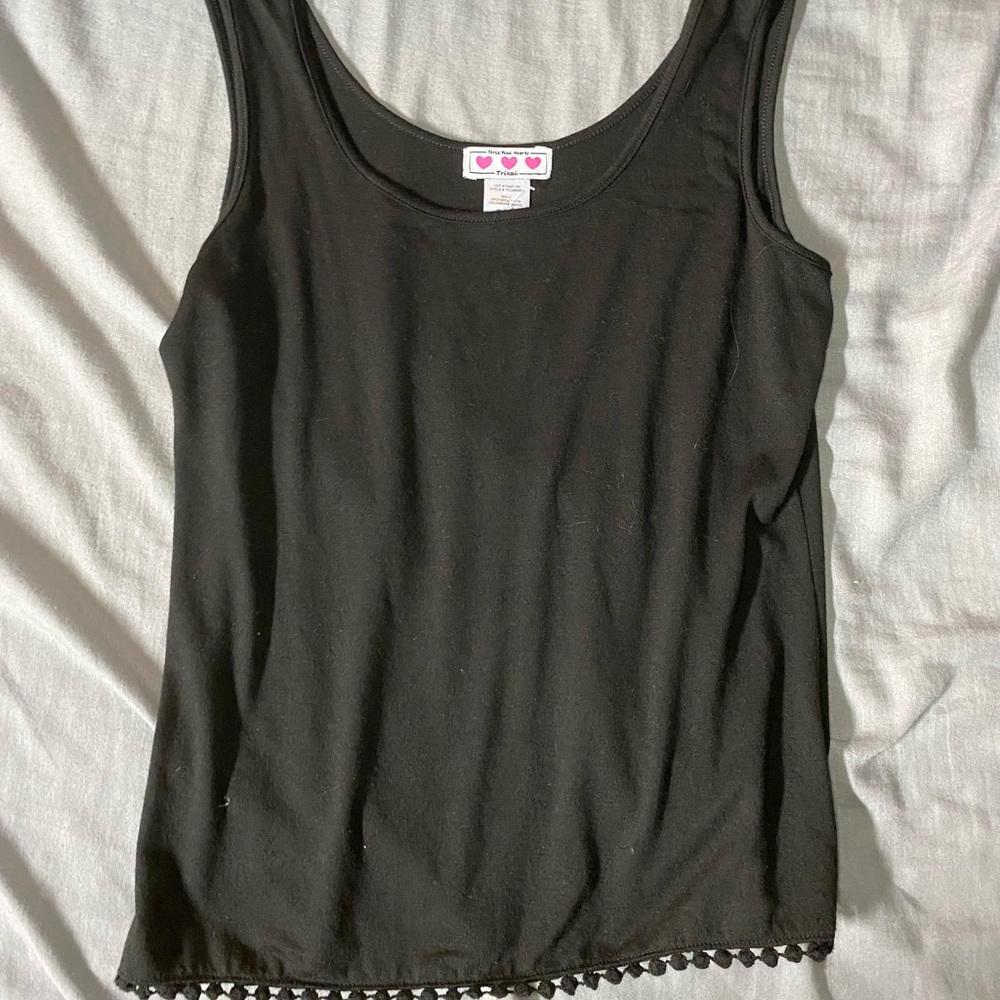 Small black tank top